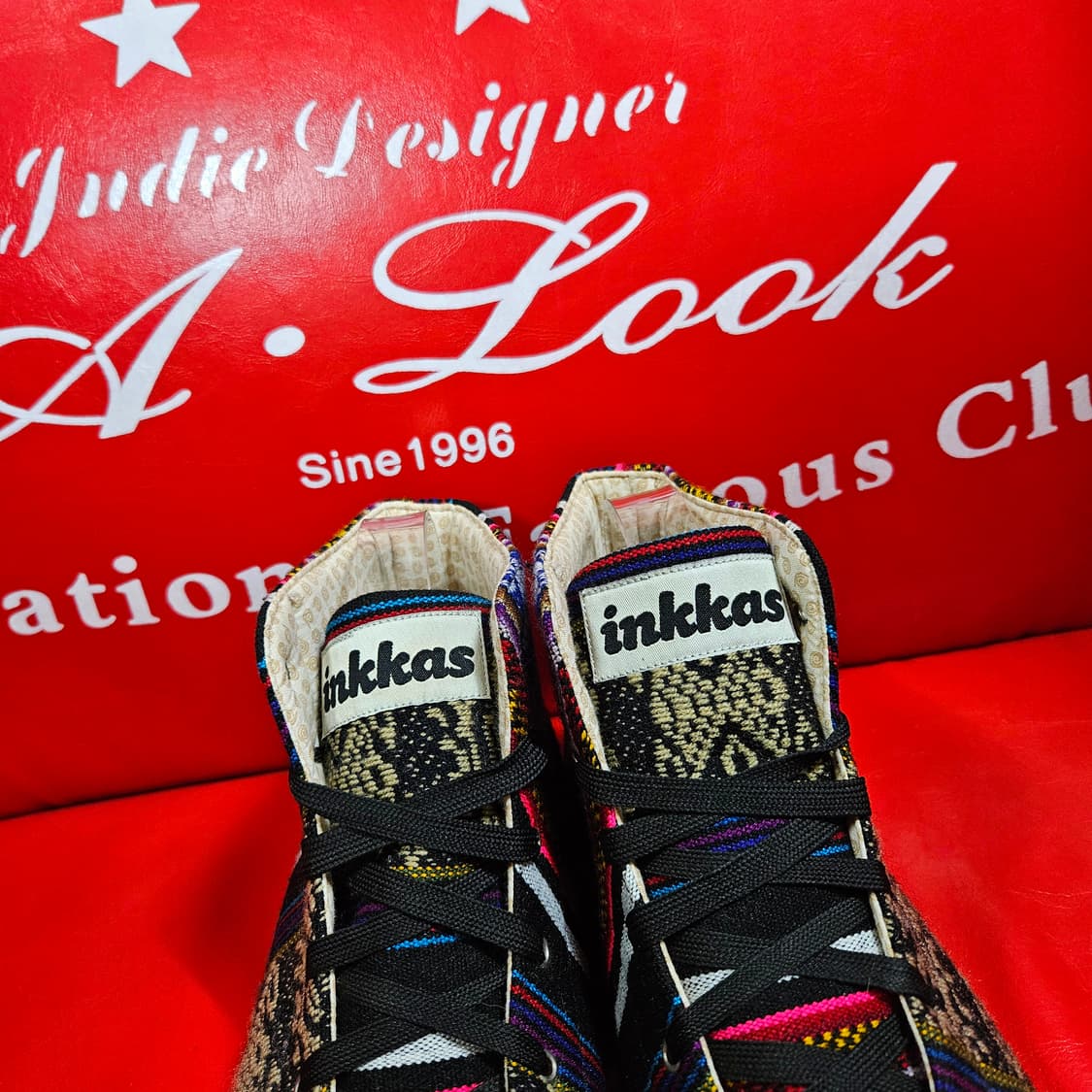 잉카스(Inkkas)in peru 블랙버드 컨버스 스니커즈 43size 상품이미지4