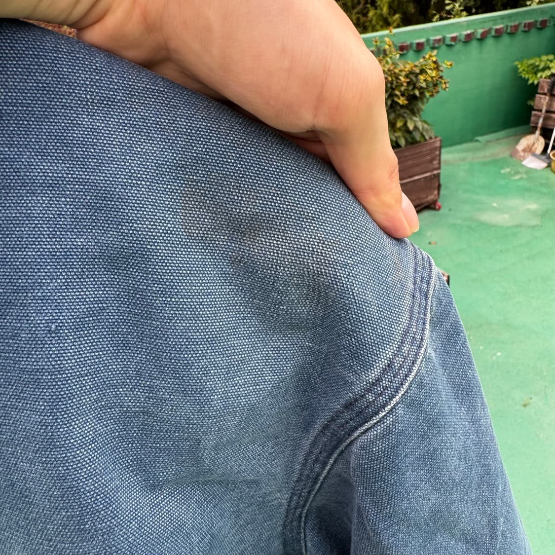 빈티지 칼하트 데님 액티브 자켓 j04 m 워크자켓 후드집업 상품이미지4