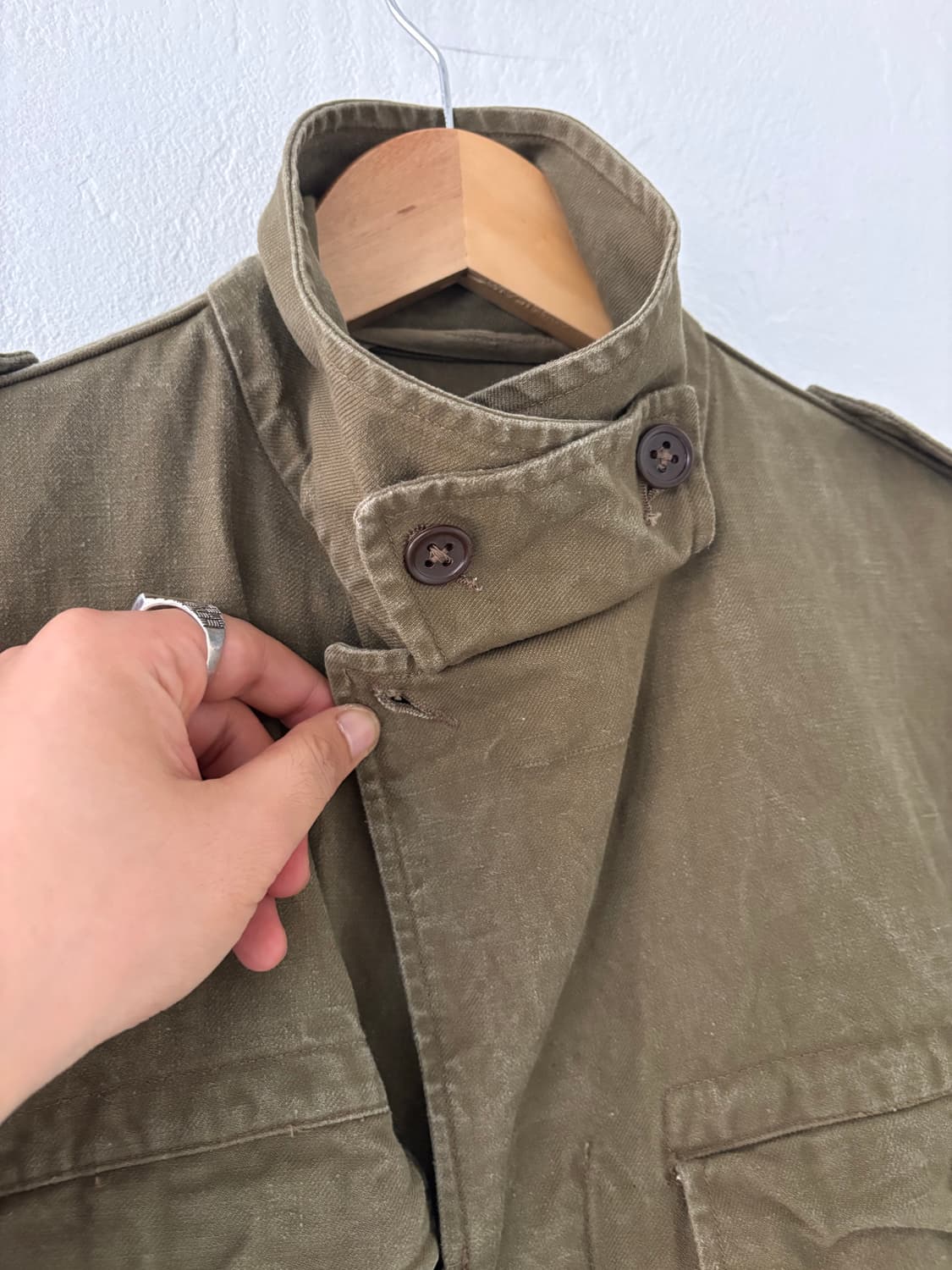 40's French  Army M-47 Field Jacket. 상품이미지7