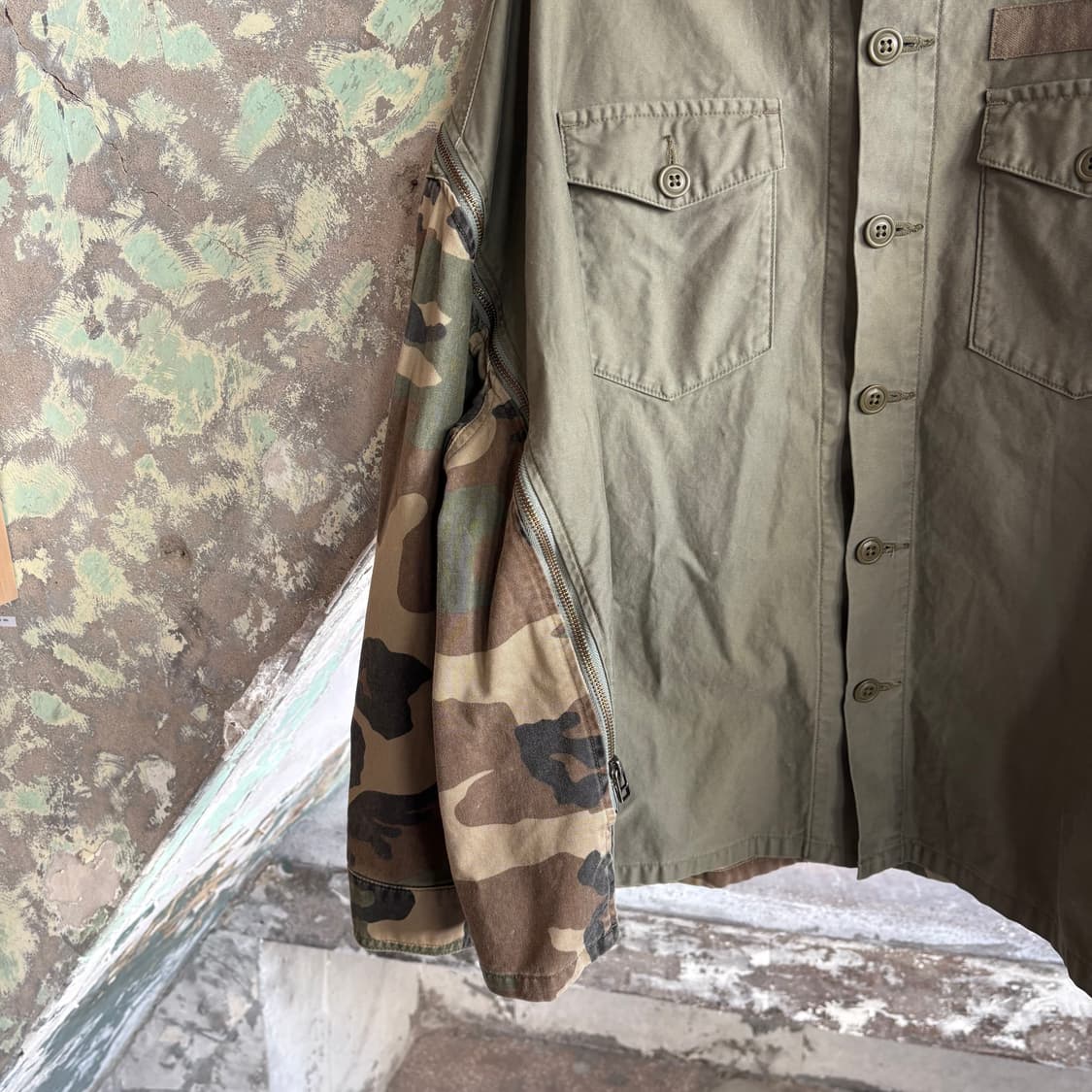 파세타즘 지퍼 아미 셔츠 상품이미지4