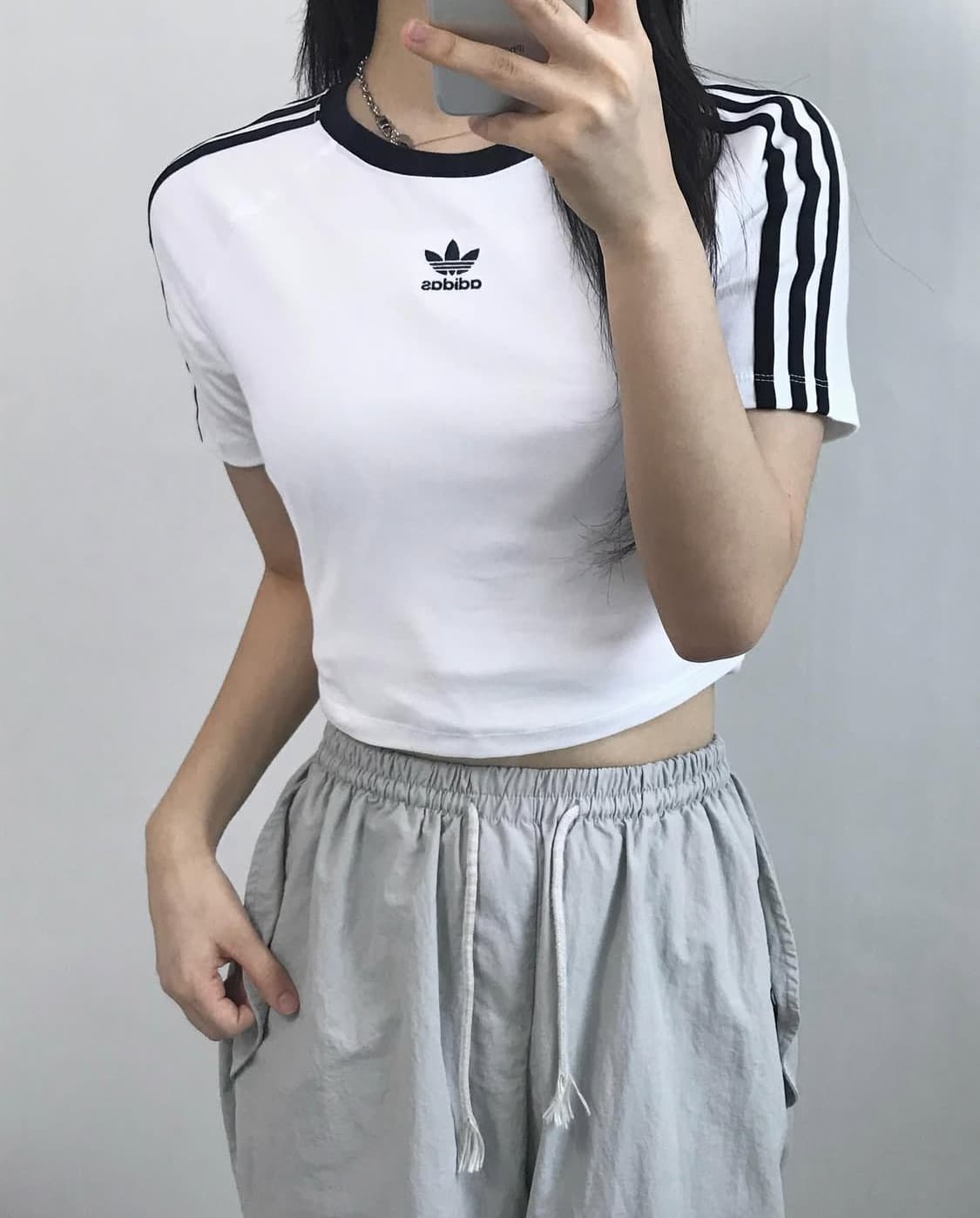 Adidas 아디다스 화이트 링거티 상품이미지3