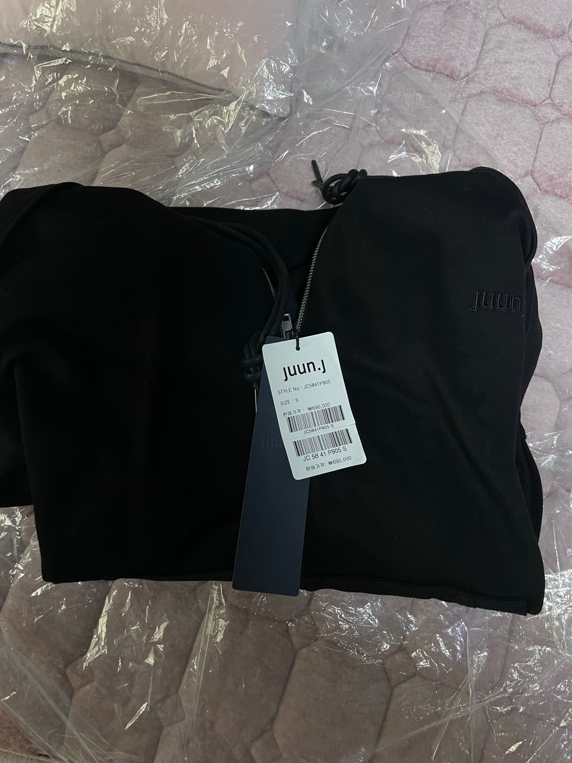 (S새상품)25fw 준지 더블레이어드 후드집업 판매해요 상품이미지2