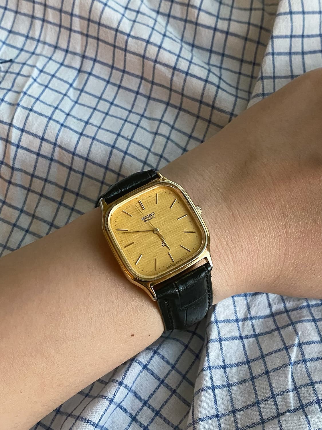 Seiko 세이코 골드 쿼츠 상품이미지3