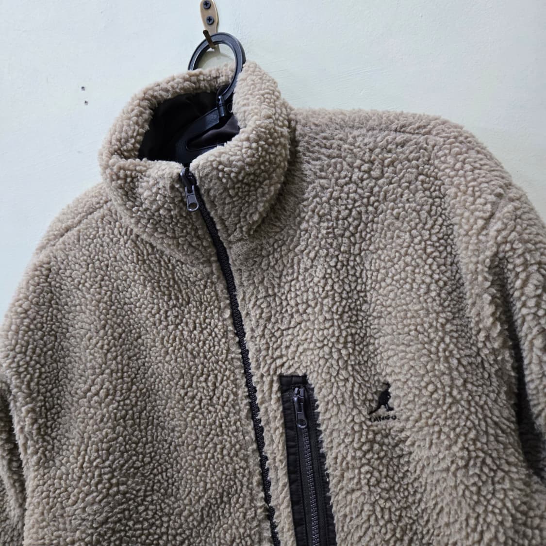 캉골 양면 플리스 패딩 자켓 M 상품이미지2