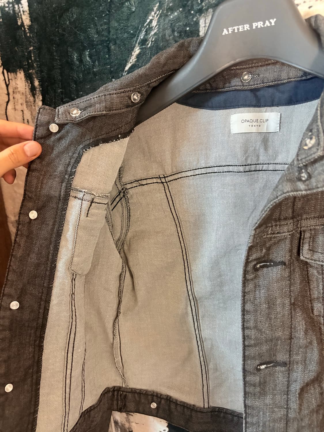 OPAQUE CLIP denim jacket 상품이미지4