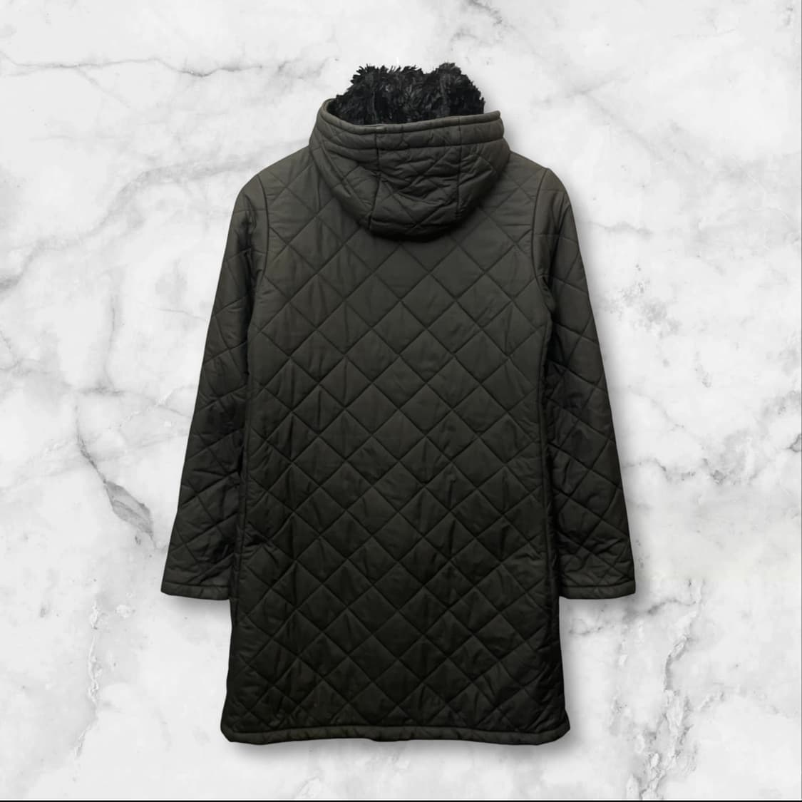 매킨토시 스코트랜드 블랙 안감퍼 헤비 퀄팅 롱 자켓 점퍼 상품이미지2