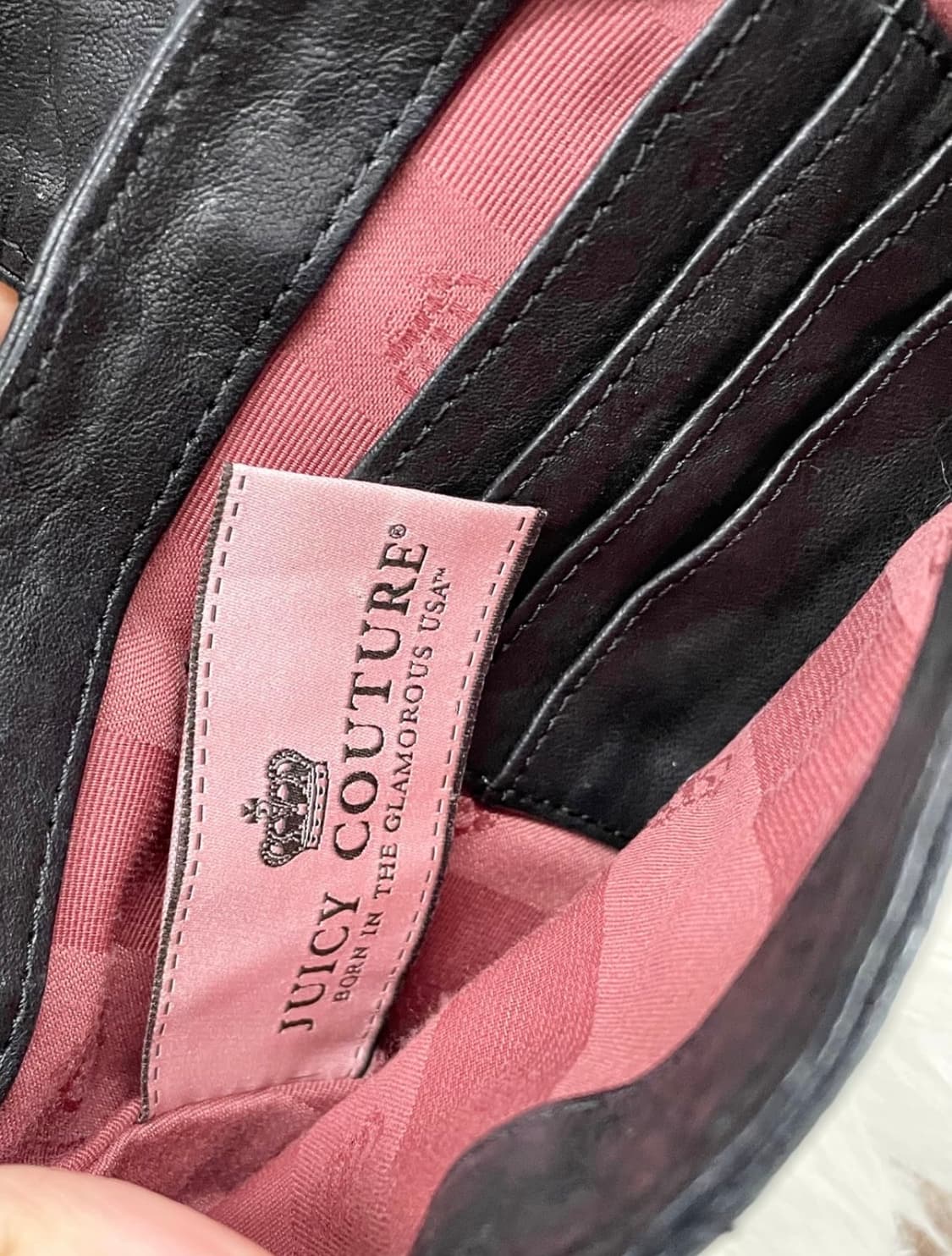 쥬시꾸띄르 스터드 버클 체인 백 레어 대장템 상품이미지5