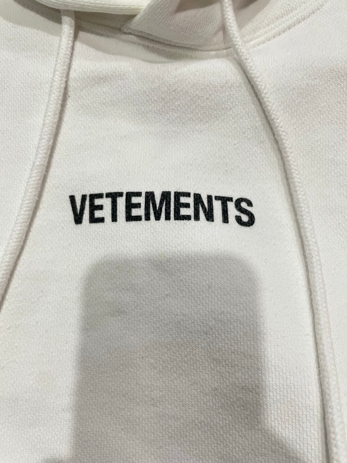 VETEMENTS 베트멍 로고 패치 후드티 XS 현대백화점 상품이미지3