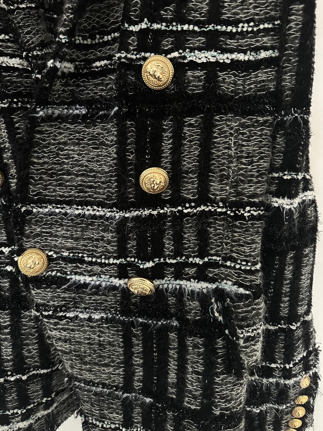 발망 나폴레옹 트위드 더블 자켓 상품이미지7