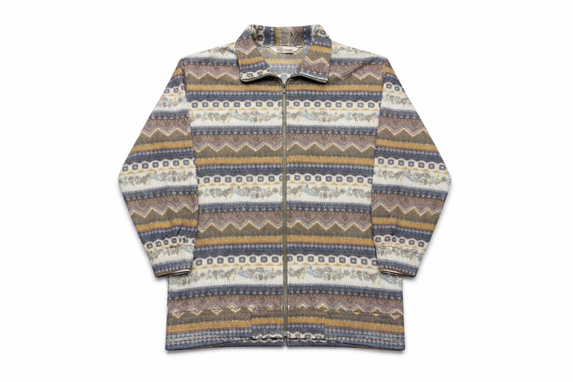 HABAND USA 빈티지 노르딕 플리스 집업 상품이미지1