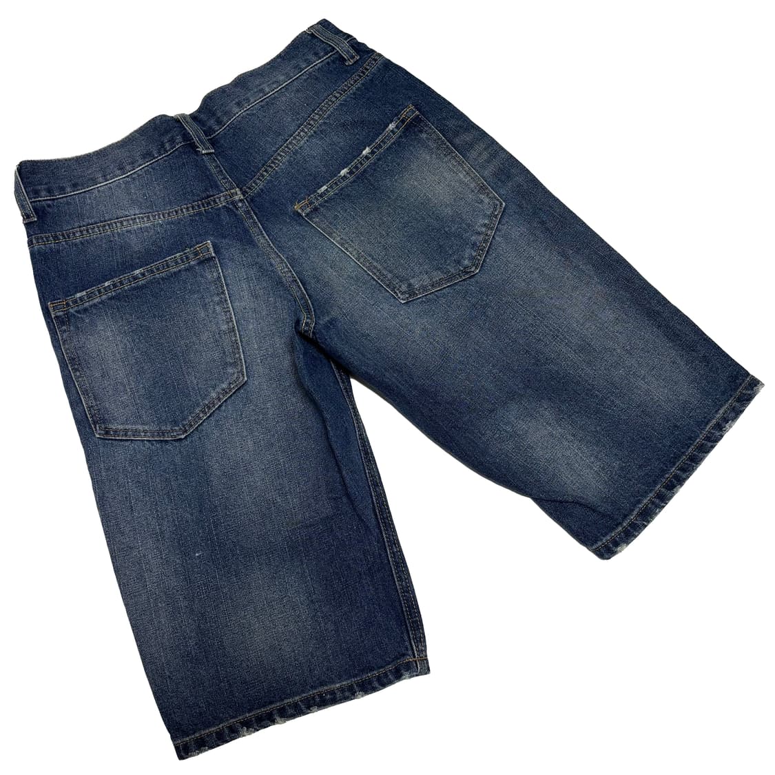 백넘버(BACK NUMBER) 아카이브 워싱 데님 하프 팬츠 상품이미지5