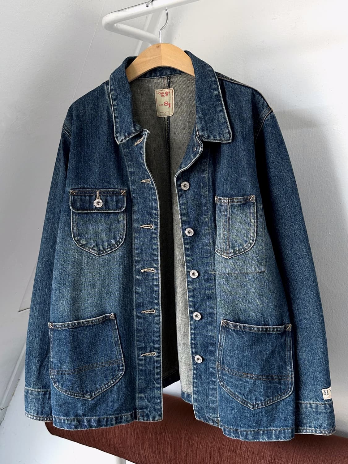 Heavy denim chore jacket 상품이미지5