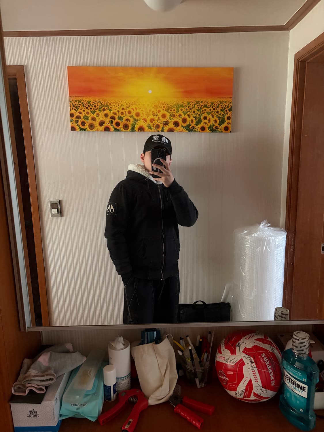 무스너클 버니스웨터 블랙 S 상품이미지8