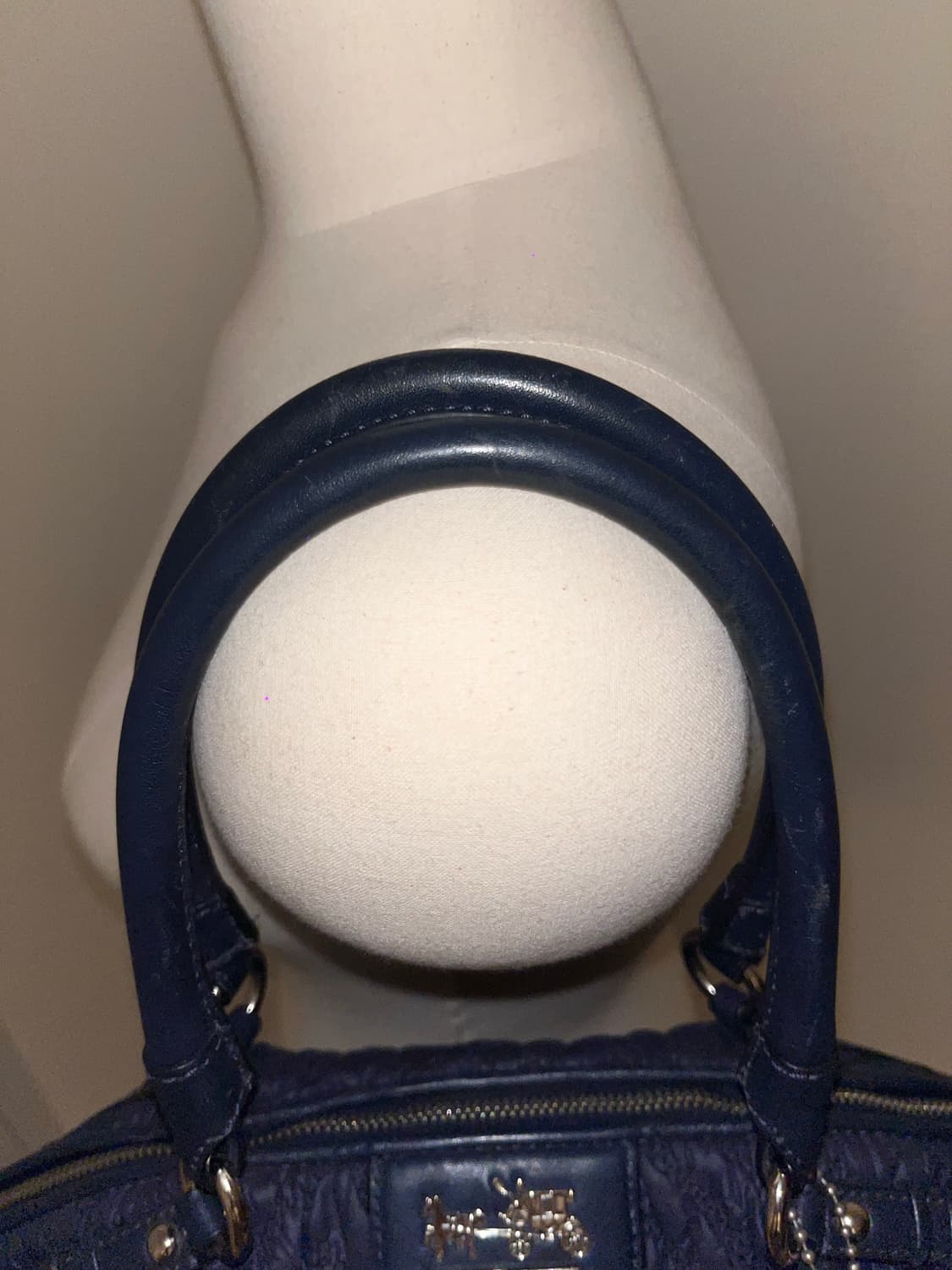 Coach Quilting Navy shoulder bag 상품이미지6