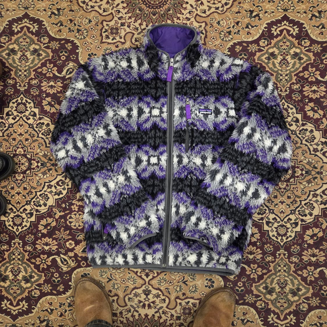 파타고니아 레트로 딥파일 아즈텍 13년도 제품 상품이미지1