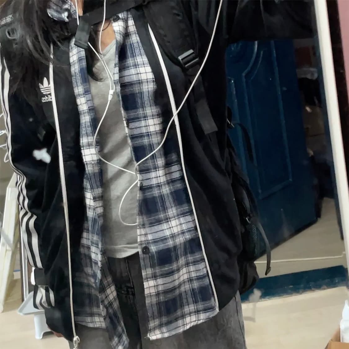아디다스 블랙 져지 상품이미지2