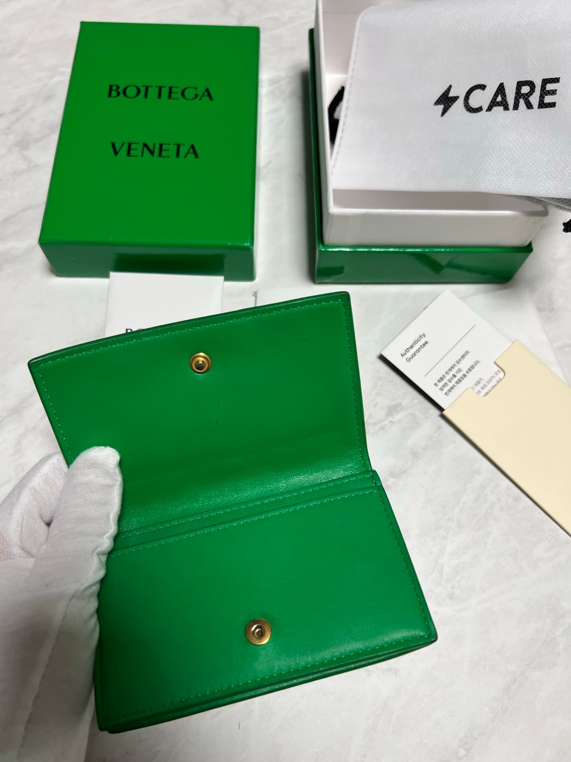 보테가베네타 비즈니스 카드지갑 패러킷 상품이미지3