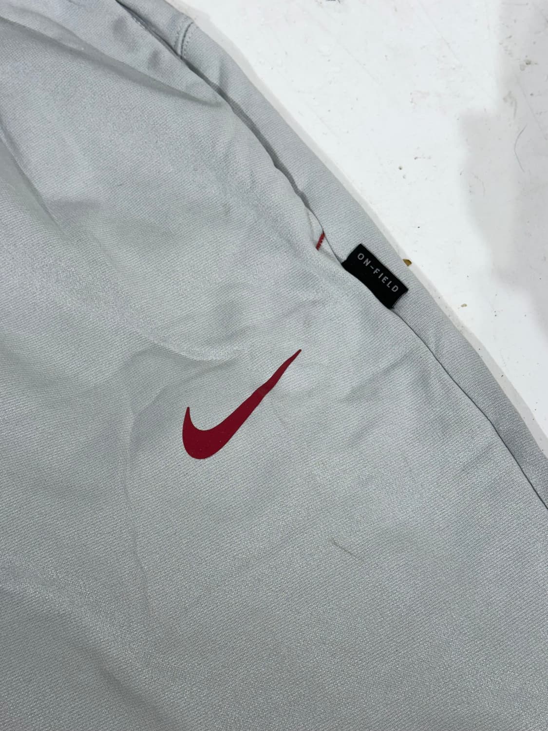 나이키 그레이 와이드 레드 스우시 추리닝 바지 XL 상품이미지6