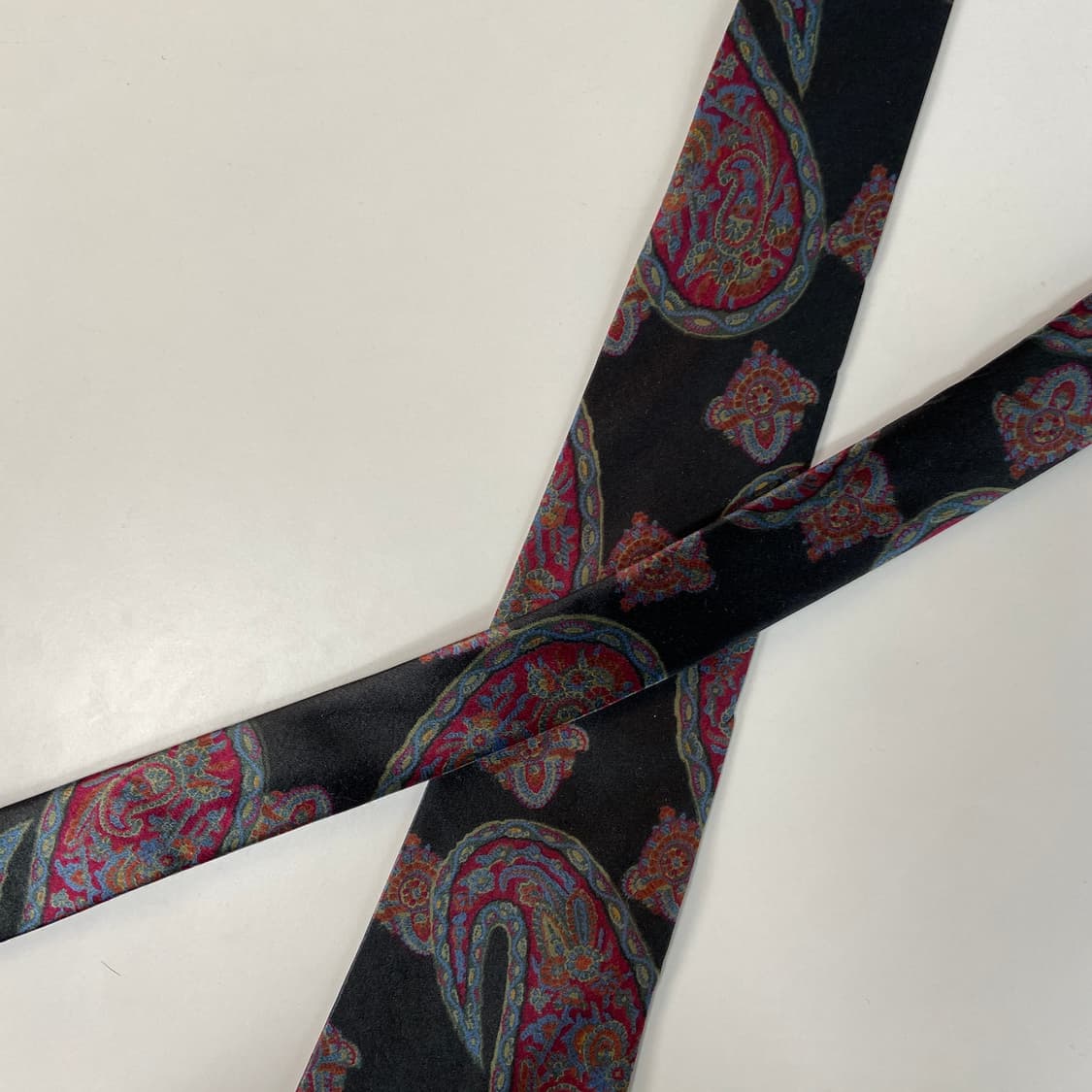 크리스찬 디올 (DIOR) 페이즐리 빈티지  정품 명품넥타이 상품이미지4
