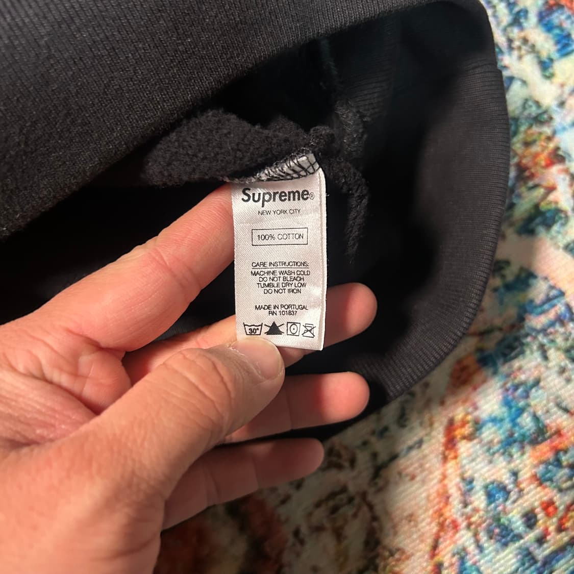 [XL] 슈프림 18ss 포트레이트 후드티 상품이미지6