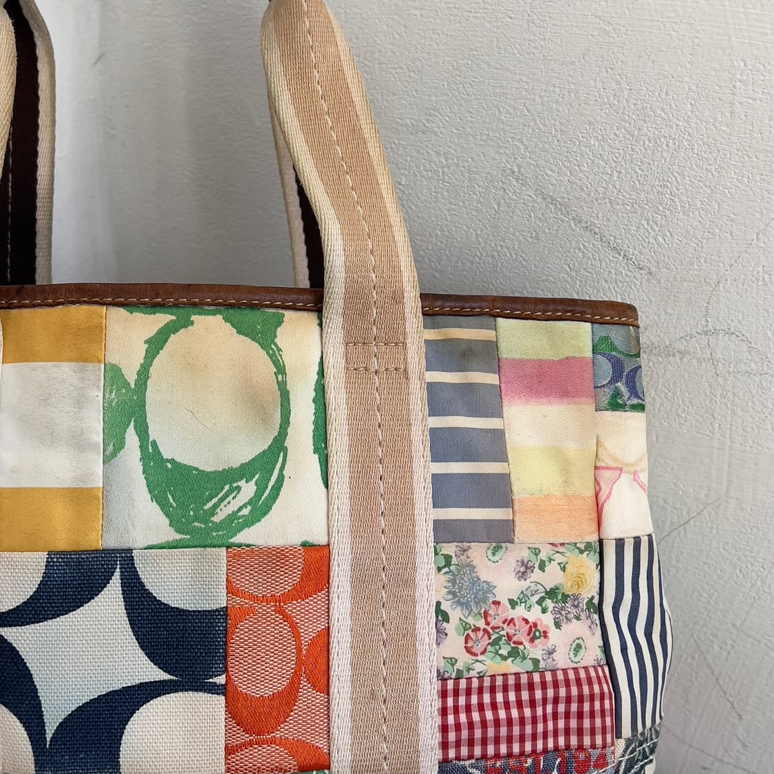 Coach patchwork tote bag 상품이미지5