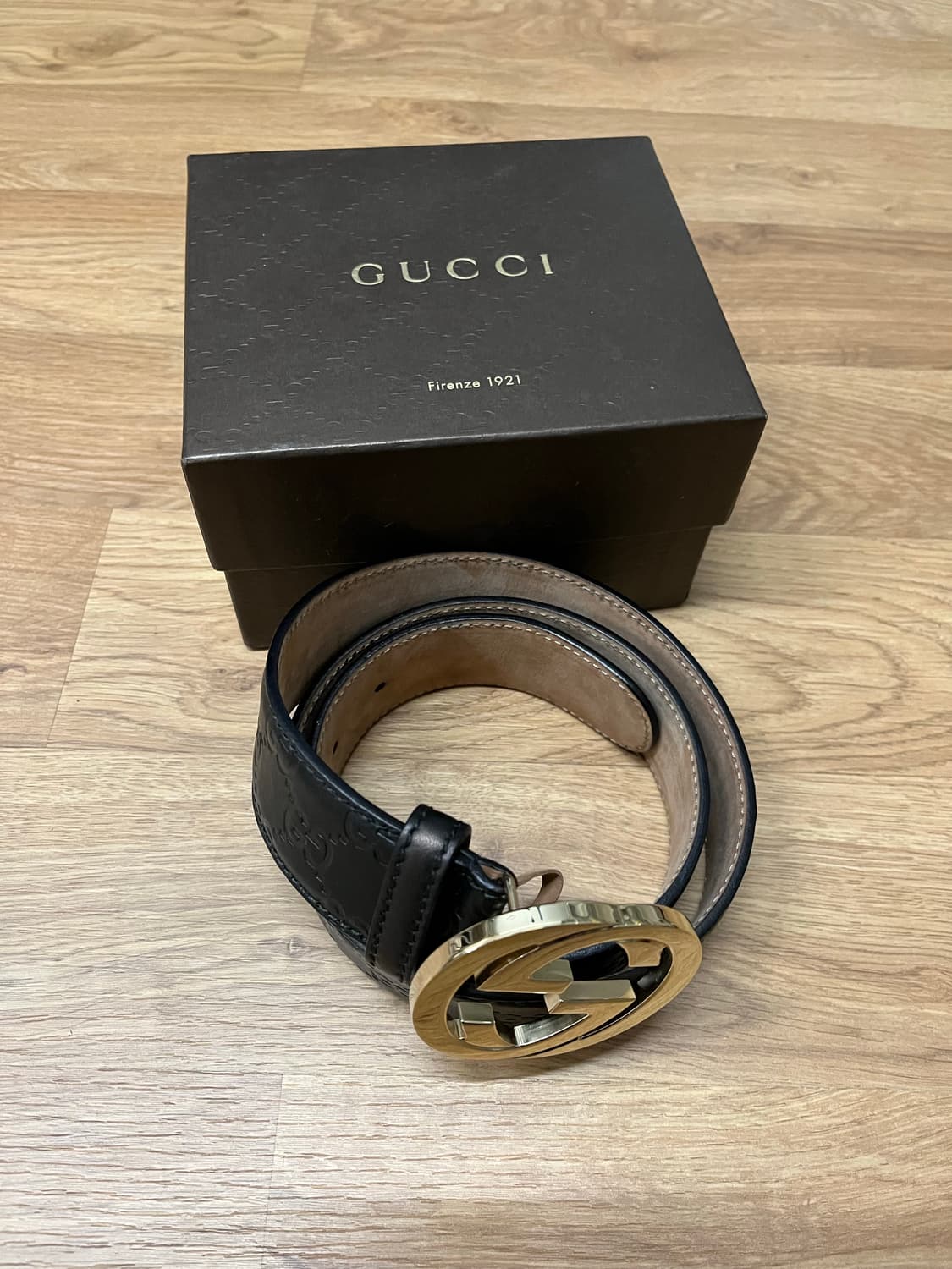 GUCCI 구찌 모노그램 캔버스 벨트 상품이미지3