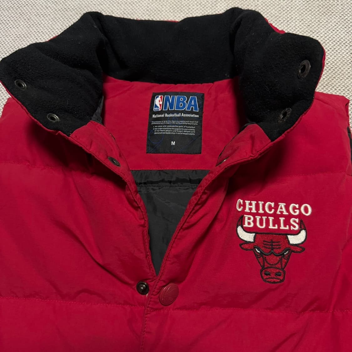 NBA 시카고 불스 패딩조끼 상품이미지2
