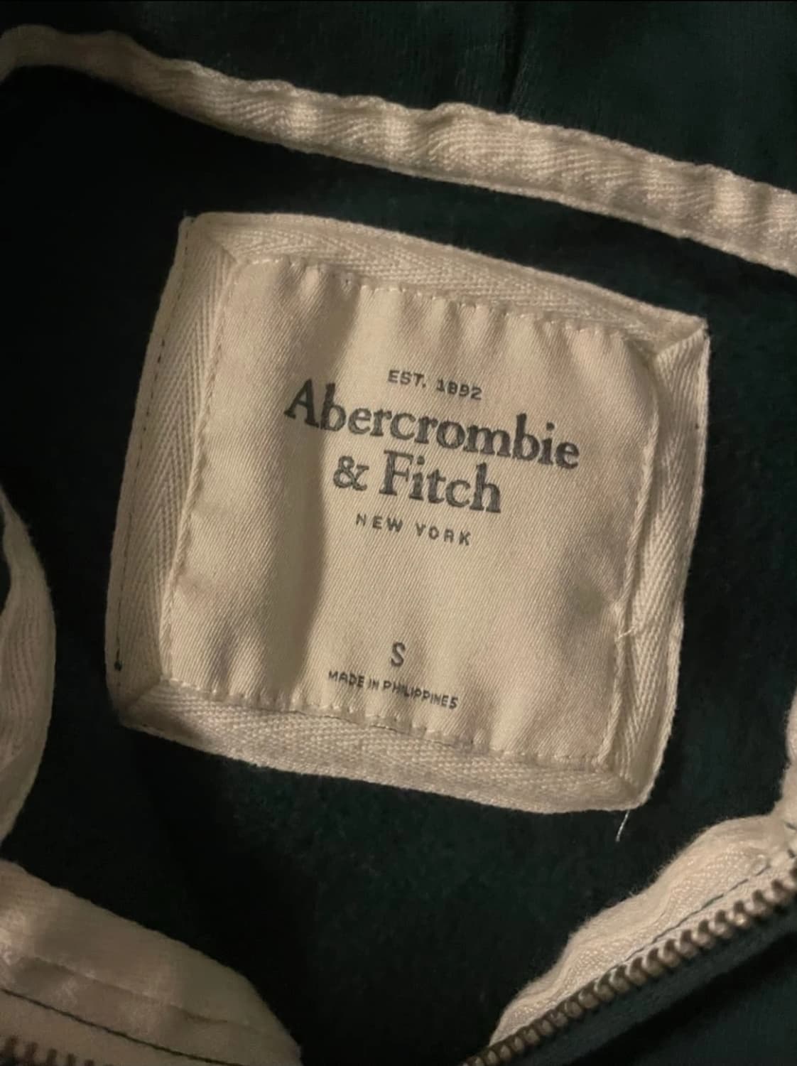 아베크롬비 슬림핏 후드집업 상품이미지3