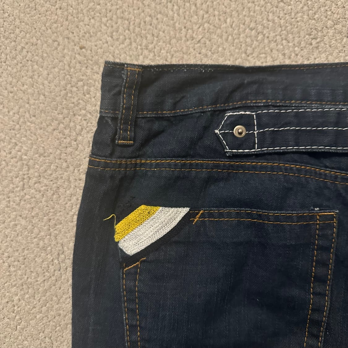 00s 알렉산더 맥퀸 신치백 데님 상품이미지9