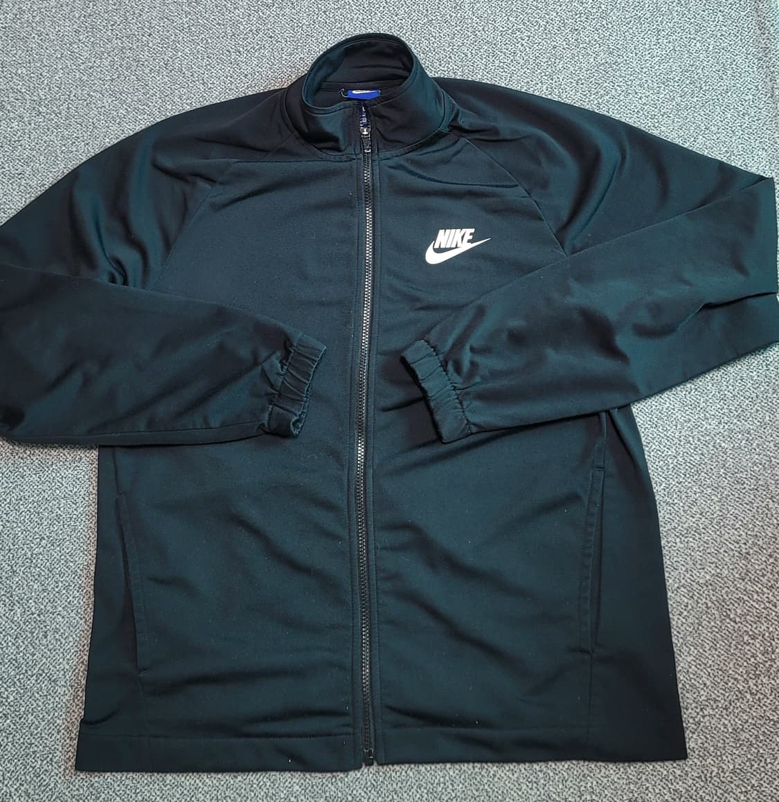 나이키 블랙 화이트 퓨추라 로고  트랙탑 집업 져지 XL 상품이미지1