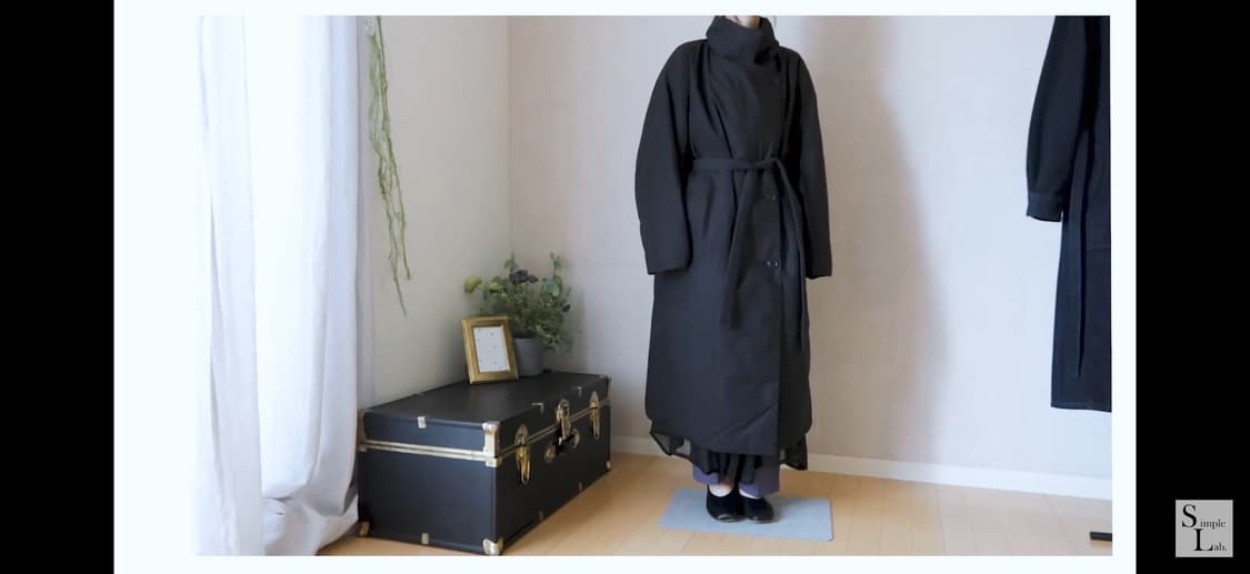 르메르 x 유니클로 20FW 패디드 코트 다크 그레이 L 상품이미지9