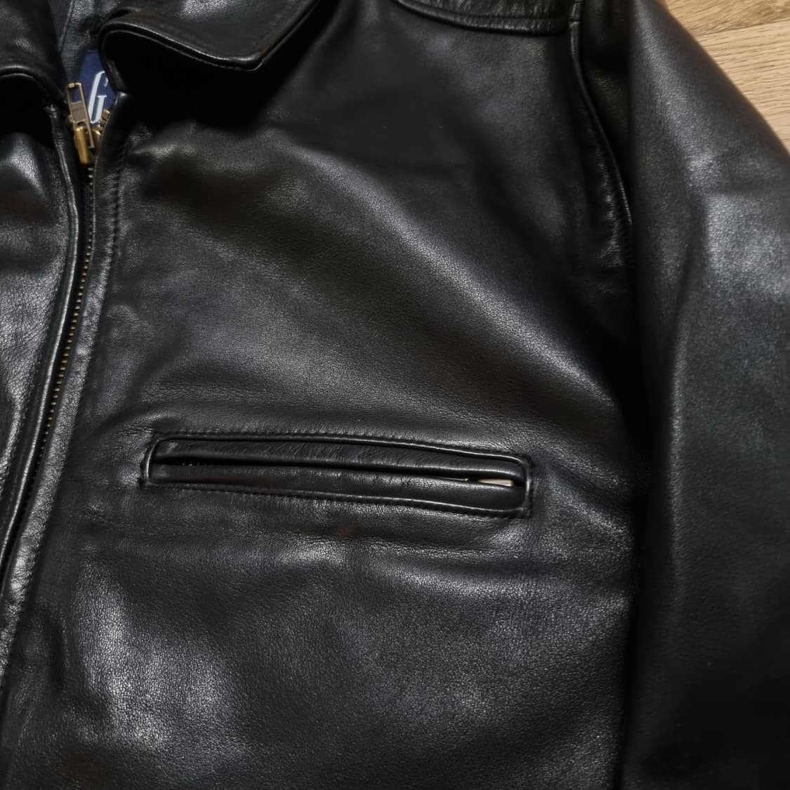 올드갭 카우라이드 레더자켓 L 상품이미지4