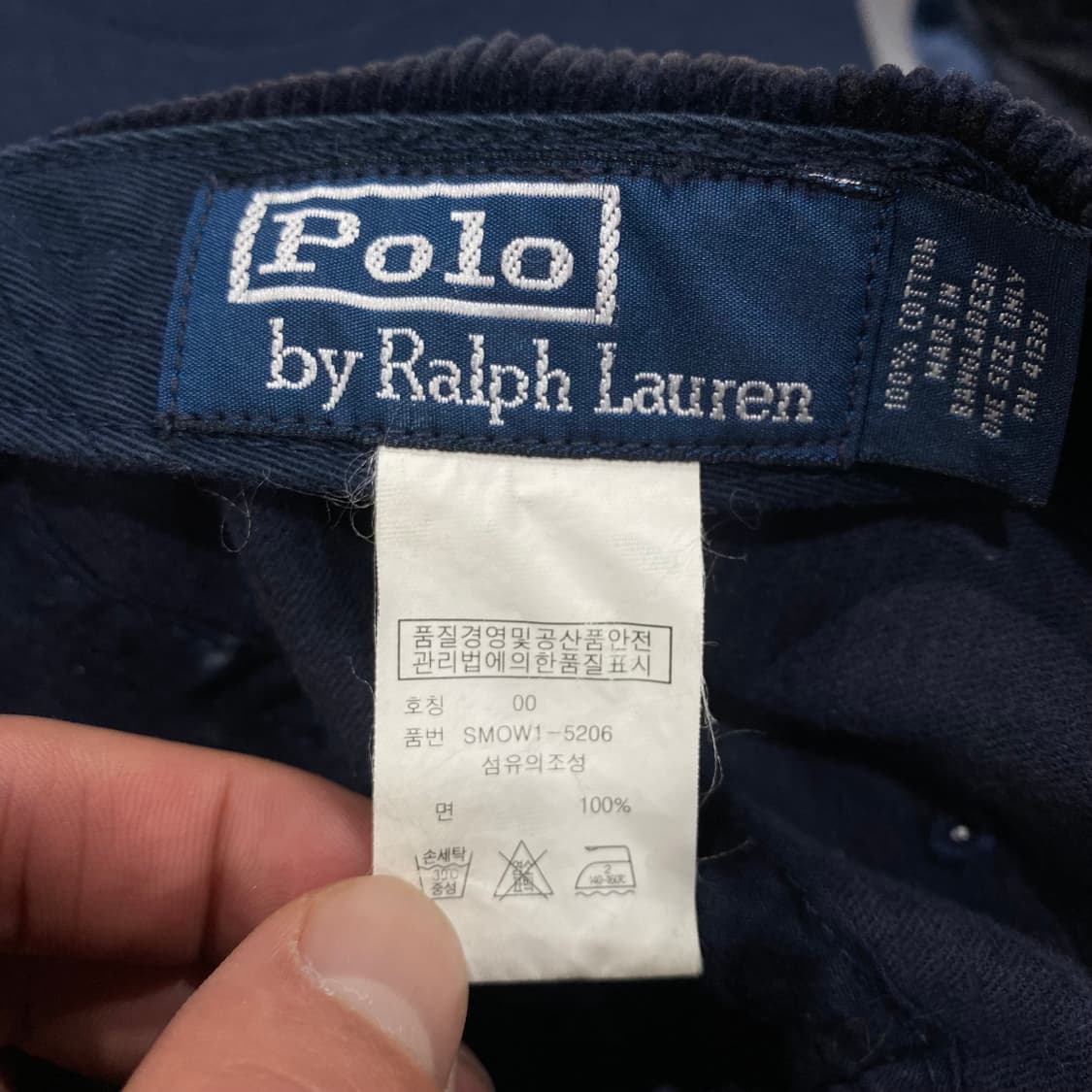 폴로 코듀로이 볼캡 상품이미지7