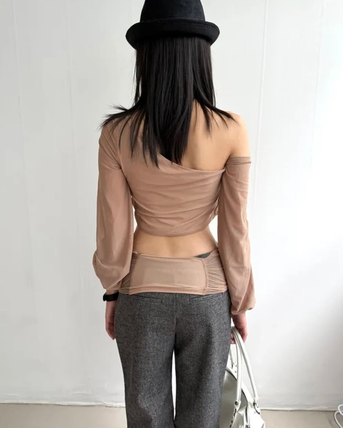 팁시 Tipssy mira detach top (beige) 상품이미지2