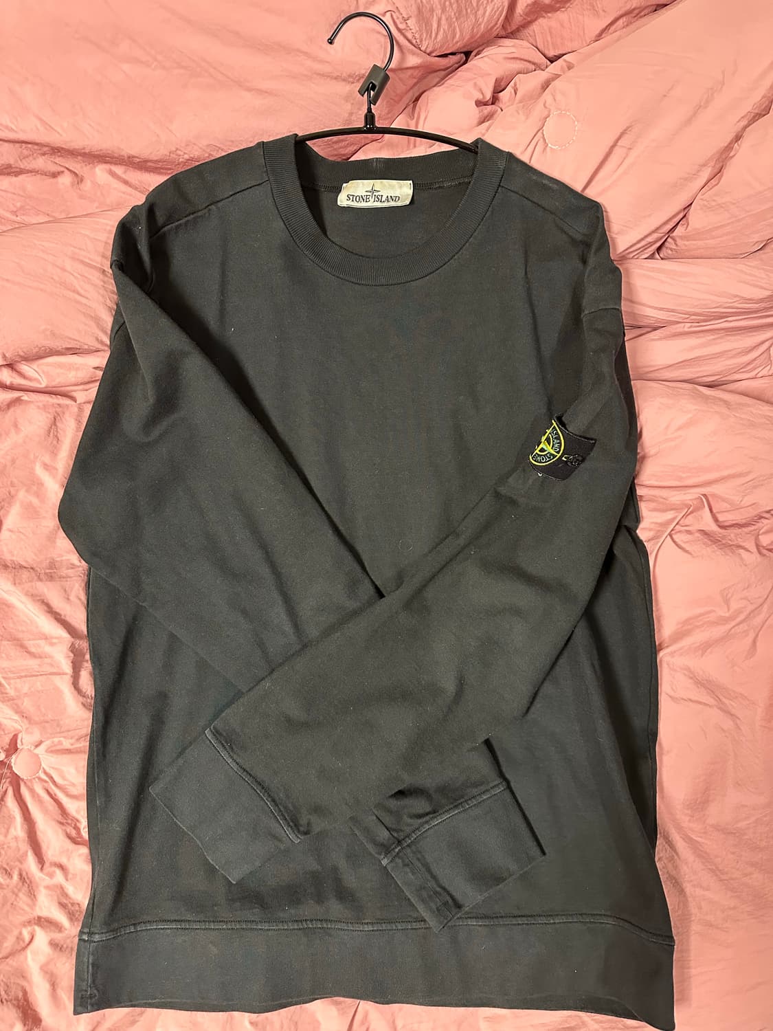 스톤아일랜드 63750 가먼트 다이드 헤비 롱슬리브 상품이미지1