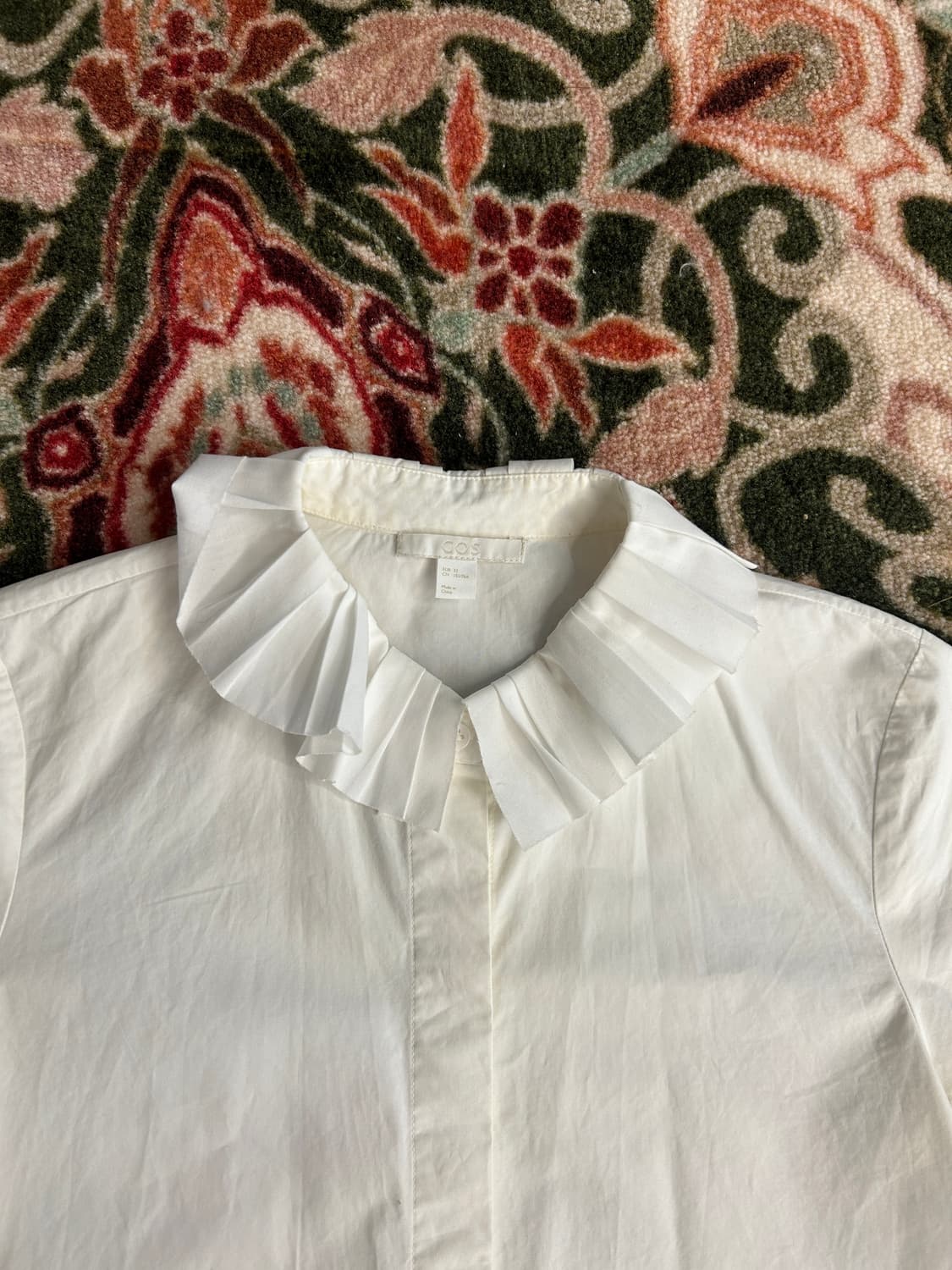 Cos 프릴 반팔셔츠 상품이미지2