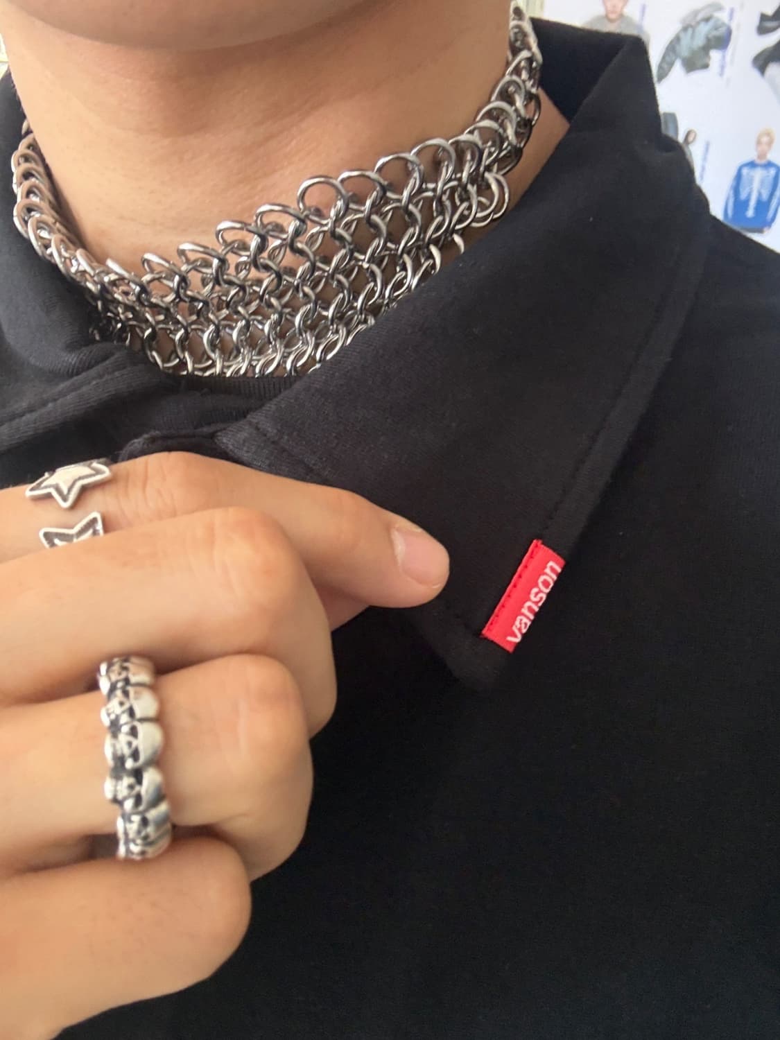 triangle chain charm 상품이미지7