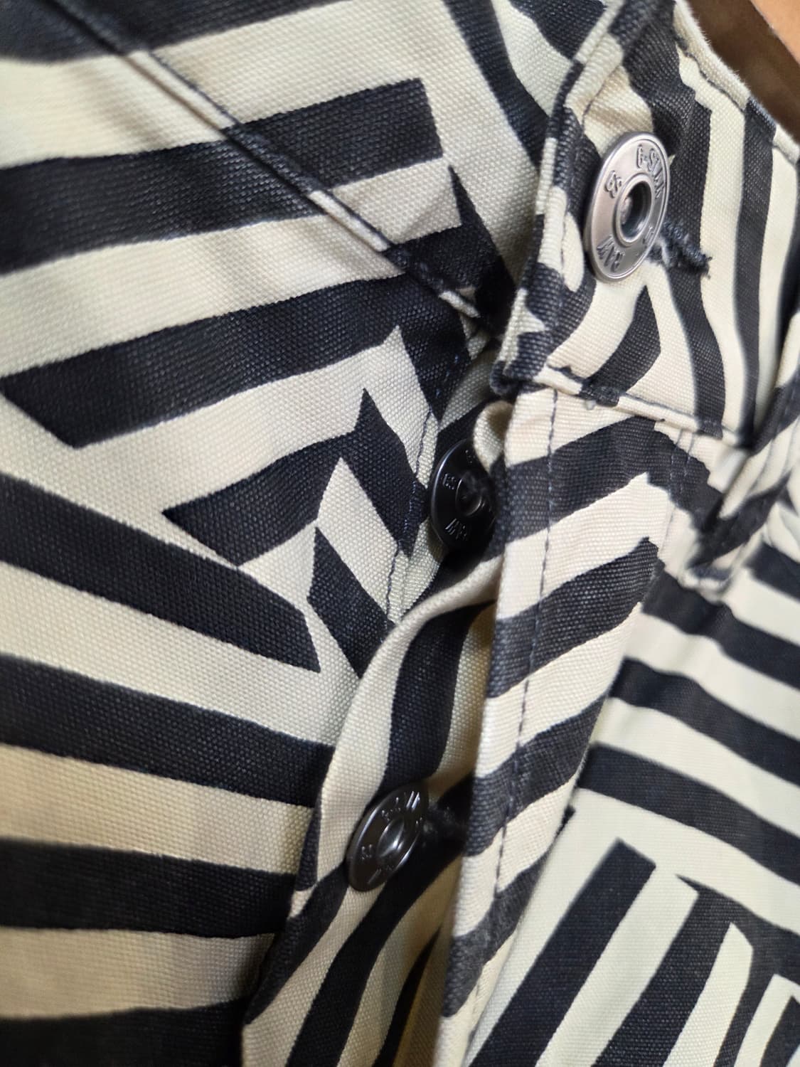 G-STAR RAW 패턴 스트라이프 면바지(W32/L30) 상품이미지3