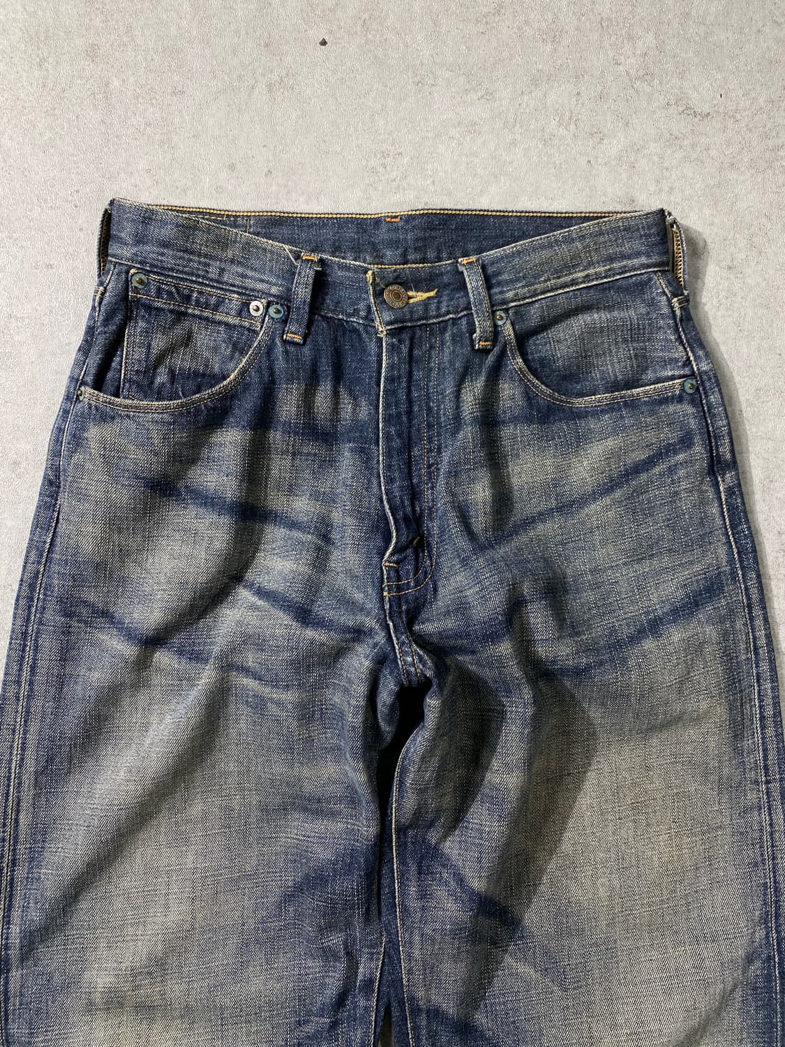 [28] 00s Levi's 554 리바이스 셀비지 와이드 데님팬츠 상품이미지2