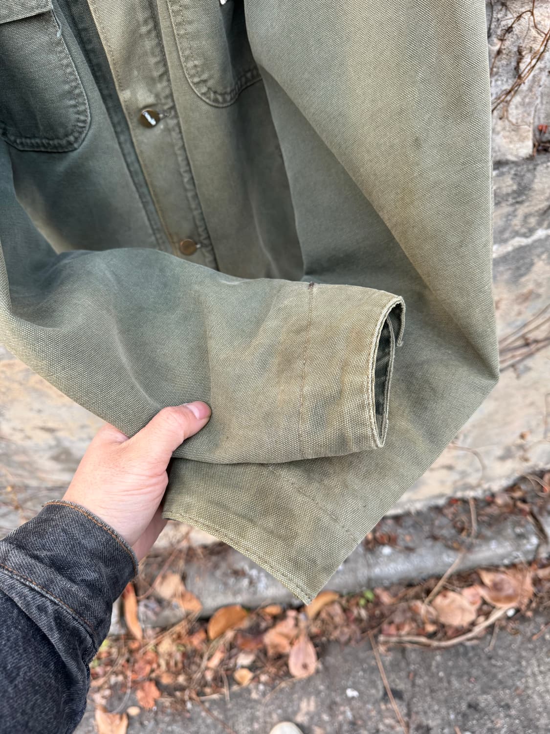 8~90s 칼하트 빈티지 jp1066 폴로 덩가리 디트로이트 워크 자켓 상품이미지7