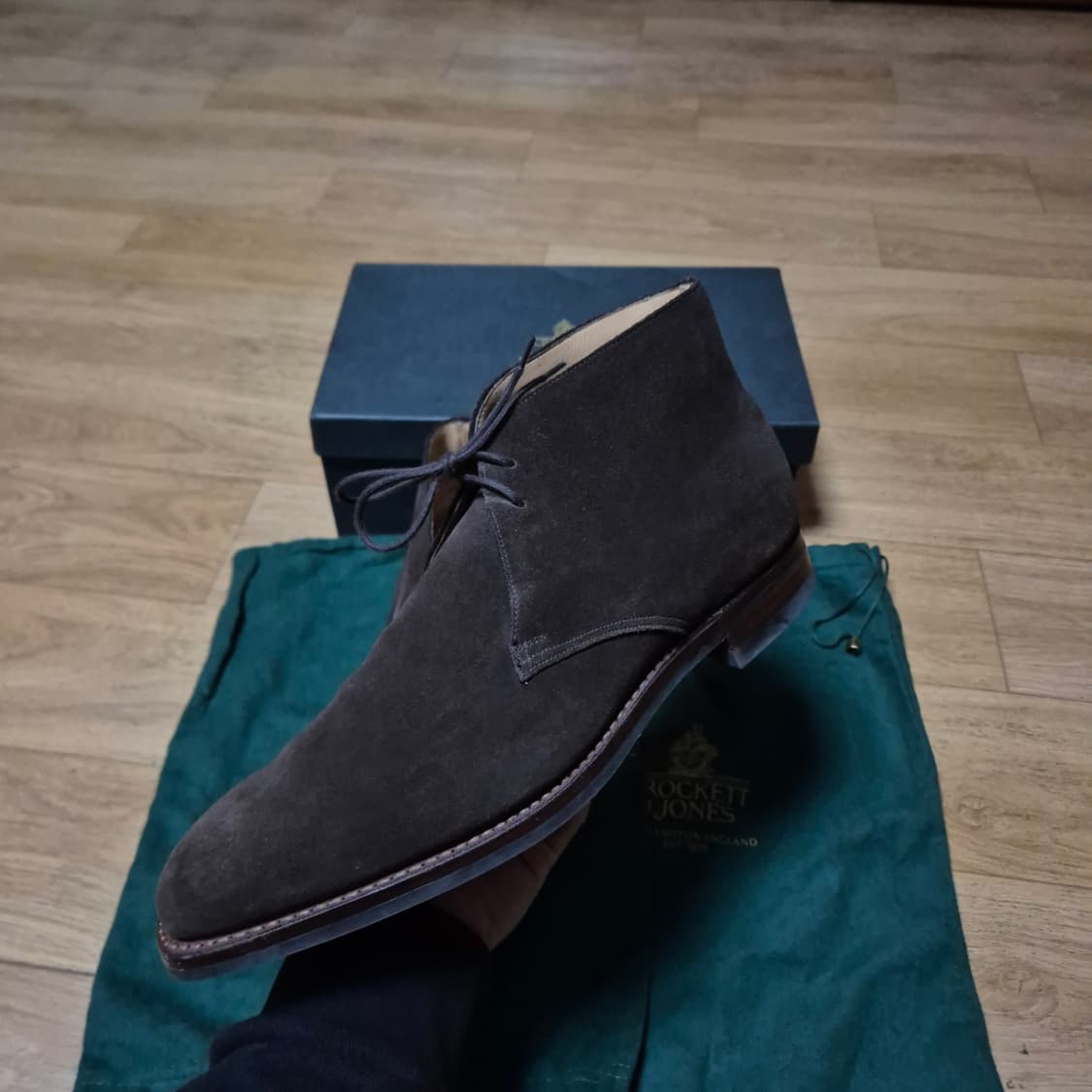 [8.5E]크로켓앤존스 텟버리 처카 부츠 / 알든 버윅 얀코 로크 처치스 상품이미지3