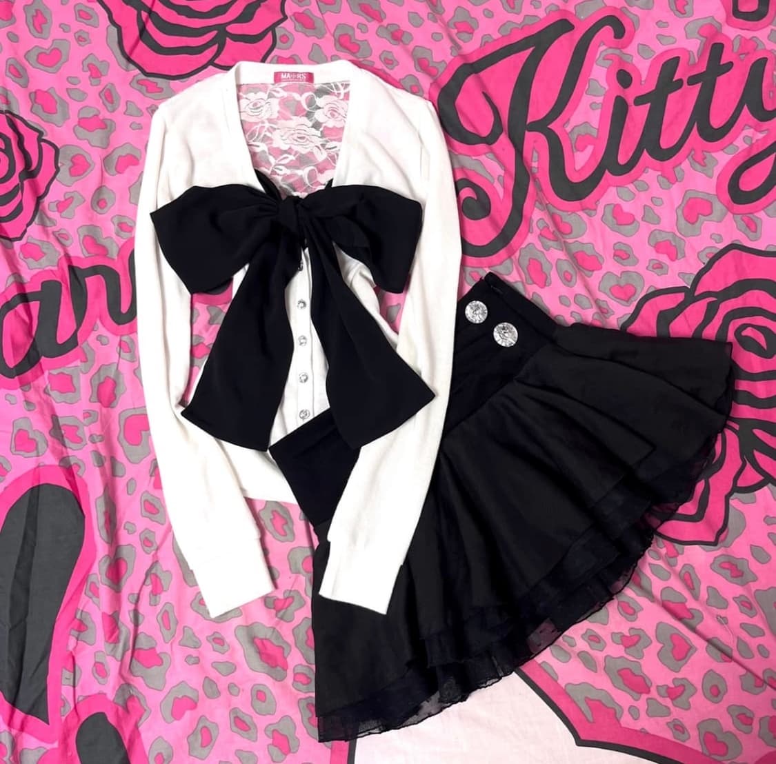 MA*RS 마즈 빅리본 고갸루 오네갸루 셋업 상품이미지2