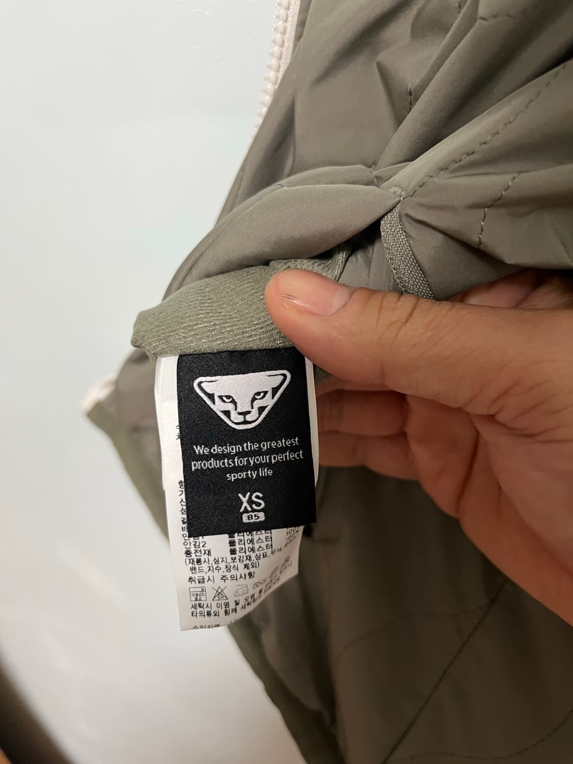 DYNAFIT 다이나핏 리버시블 퀼팅 자켓 카키 상품이미지8