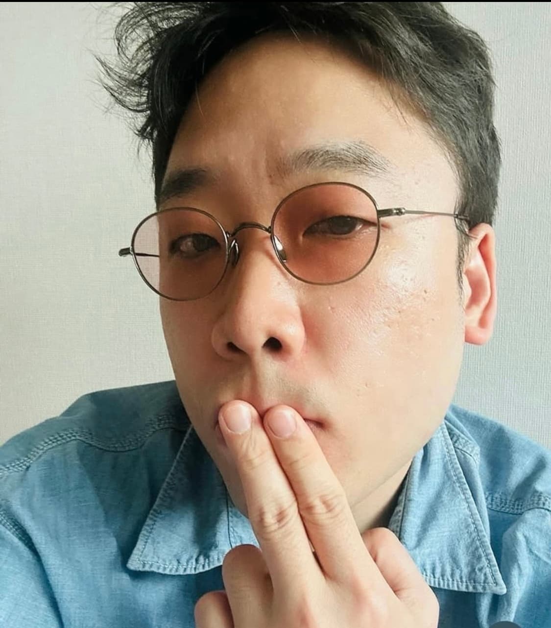 Yuichi Toyama 핑크 렌즈 선글라스 상품이미지1