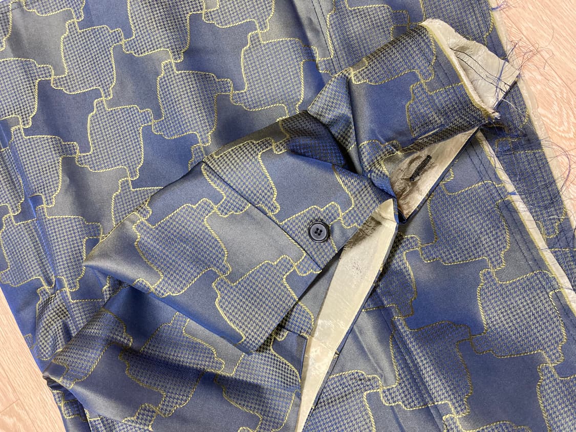 0tape 자카드 맥시 스커트 상품이미지3