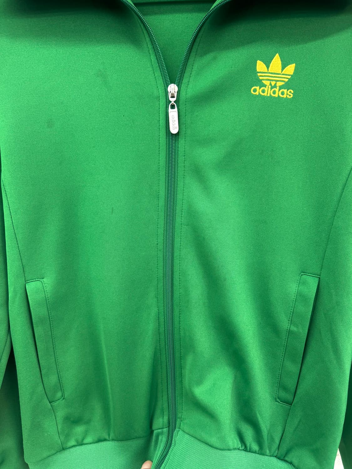 아디다스 그린 트랙탑 져지 상품이미지5