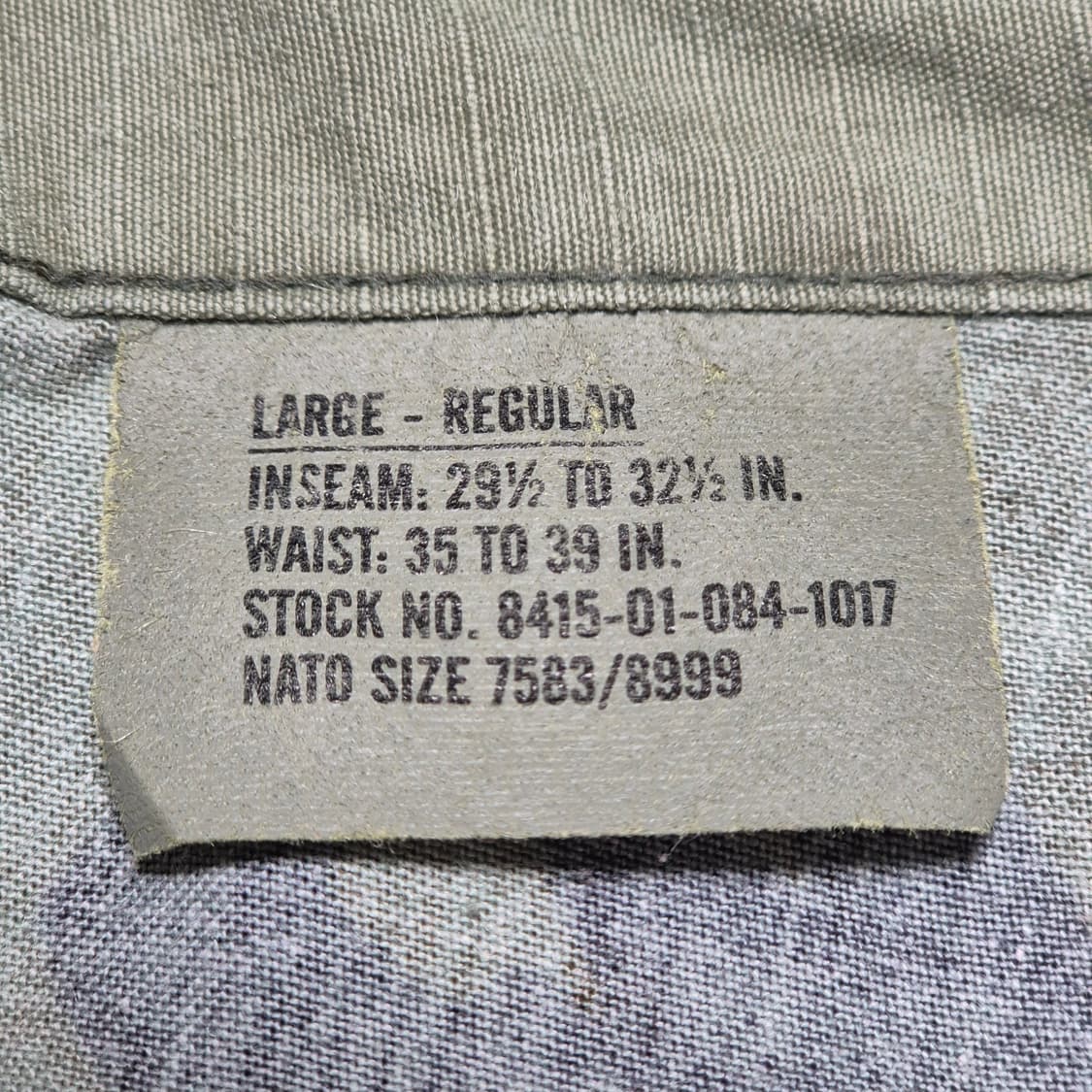 [L]미군 우드랜드 BDU  -486 상품이미지4