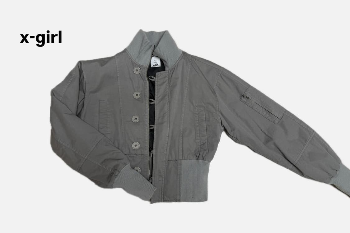 엑스걸 크롭 점퍼 s 상품이미지1