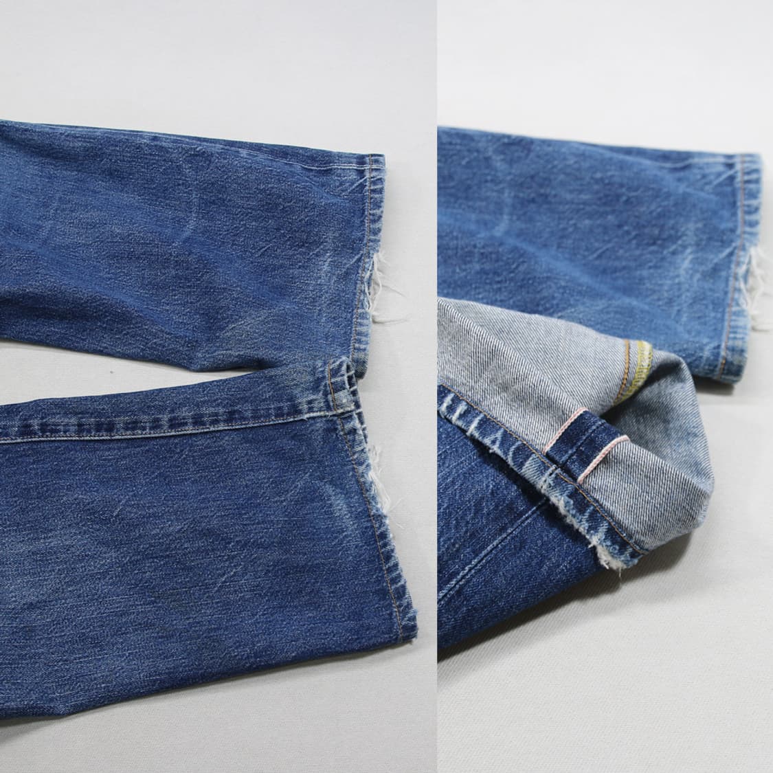 (착용컷) 00's 리바이스 501 셀비지 진 (남성용 30) 상품이미지10