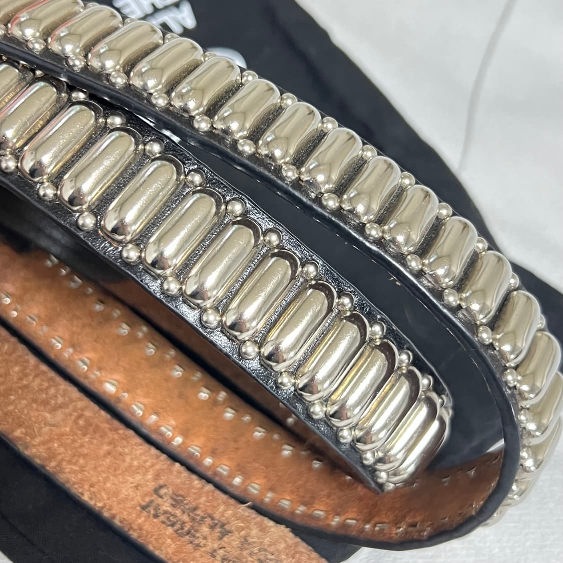 헤리티지플로스 알프레드 레더 벨트 ML 남자 상품이미지7